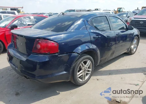 2014 Dodge Avenger Se from USA, damaged, VIN 1C3CDZABXEN111157